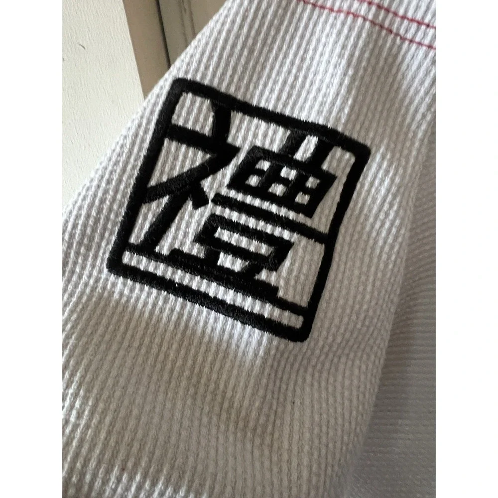 Zen Ki-Monos Enson Inoue BJJ Gi Size M4 White Samurai Sublimated Rashguard Kimon